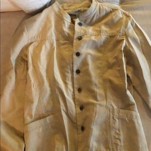 Polyester Soft Tan Jacket